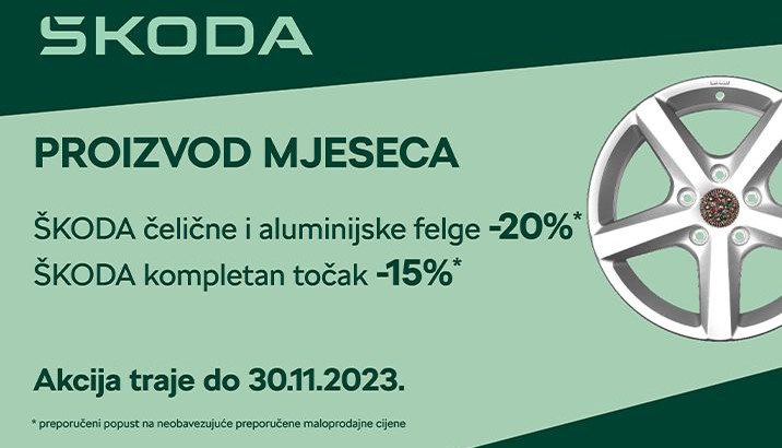 Škoda proizvod mjeseca